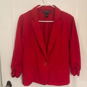 Ladies Red Blazer